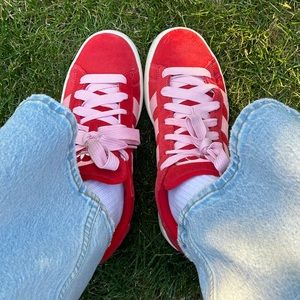 ADIDAS CAMPUS 00 SCARLET PINK GUM!